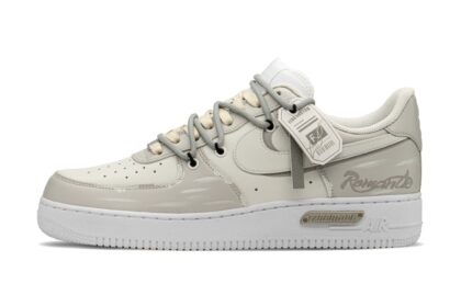 Custom Air Force 1 Shoes Light Gray Urban Legend