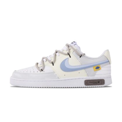 Custom Court Shoes Light Gray Urban Mist