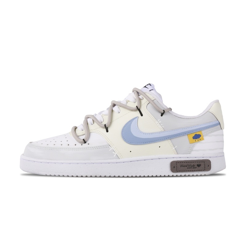 Custom Court Shoes Light Gray Urban Mist