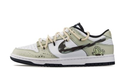 Custom Dunk Shoes Beige Brown Cactus Desert