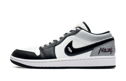 Custom Jordan Shoes Black White Cosmic Exploration