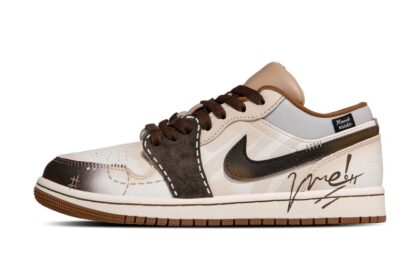 Custom Jordan Shoes Light Beige Desert Glow